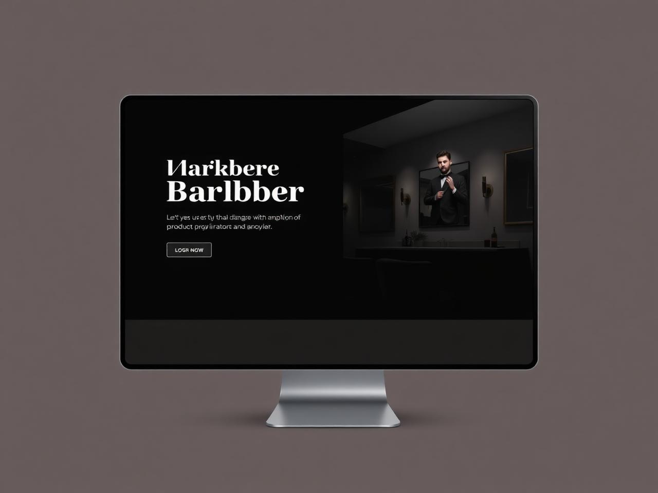 Ukážka — Web pre barberov