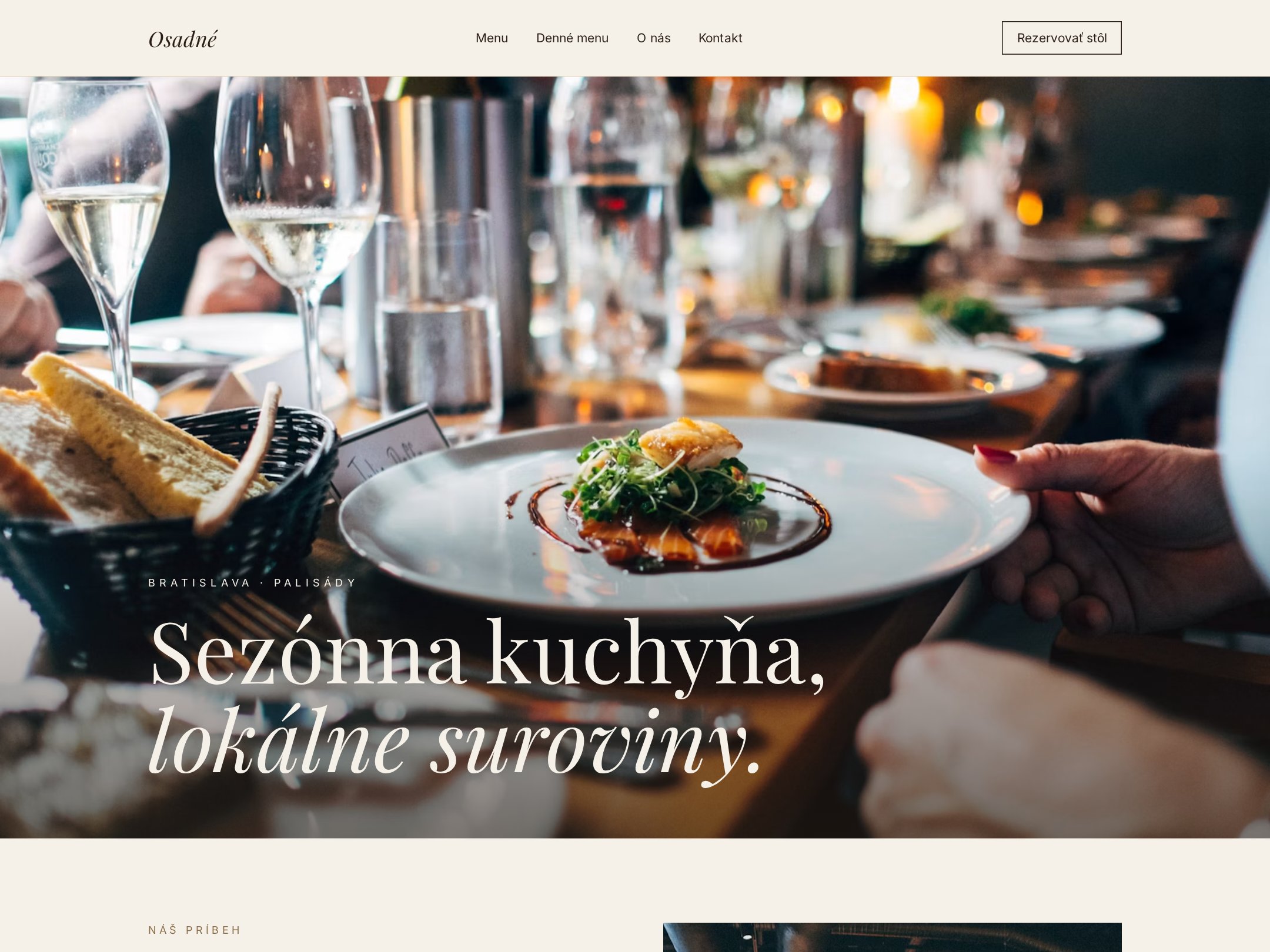 Web pre reštauráciu